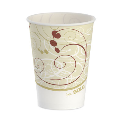 Symphony Design Wax-Coated Paper Cold Cups, ProPlanet Seal,