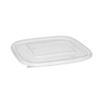 EarthChoice Square Recycled Bowl Flat Lid, 7.37 x 7.37 x 0.2