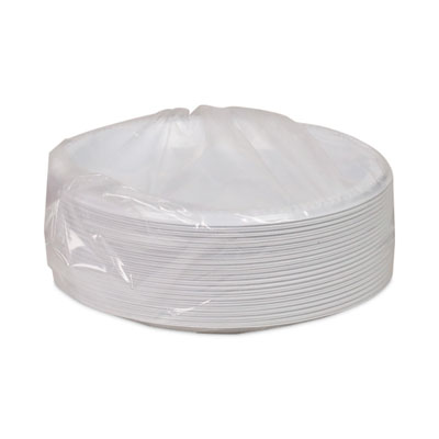 Meadoware Impact Plastic Dinnerware, Plate, 8.88" dia, White