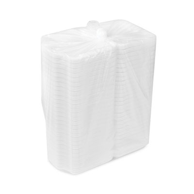 SmartLock Foam Hinged Lid Container, Small, 7.5 x 8 x 2.63,