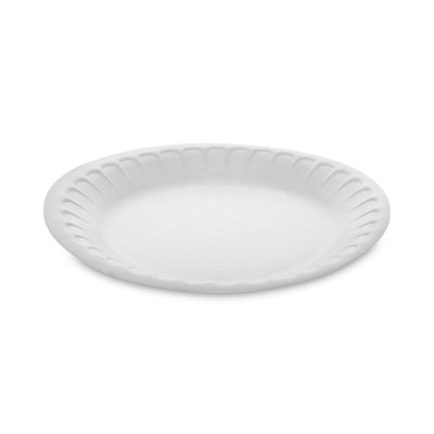Placesetter Satin Non-Laminated Foam Dinnerware, Plate, 7" d