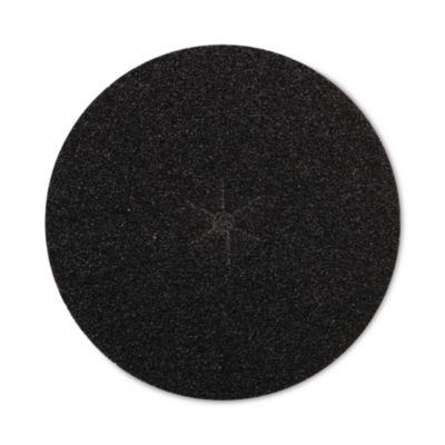Resinite Floor Surfacing Disc, 7" Diameter, Black, 300/Carto