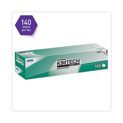 Kimwipes Delicate Task Wipers, 1-Ply, 14.7 x 16.6, Unscented
