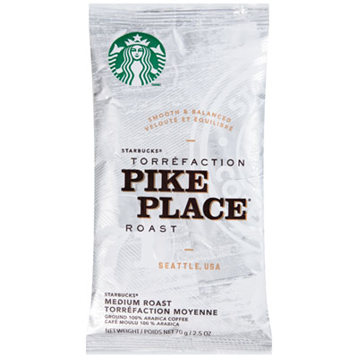 Coffee, Pike Place, 2.5 oz Packet, 18/Box