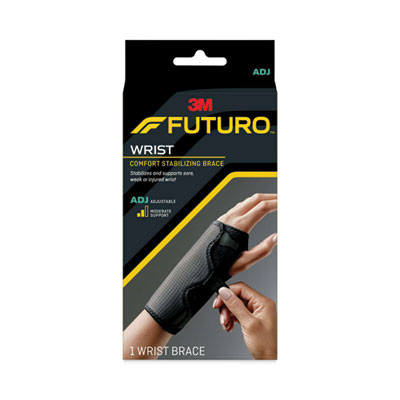 Adjustable Reversible Splint Wrist Brace, Fits Wrists 5.5" t