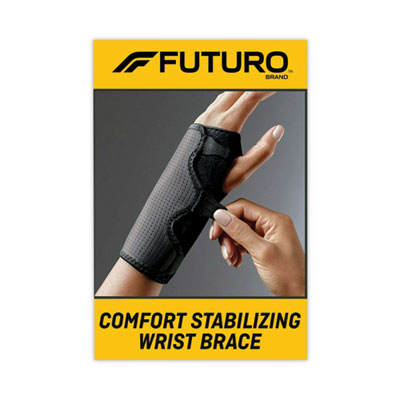 Adjustable Reversible Splint Wrist Brace, Fits Wrists 5.5" t