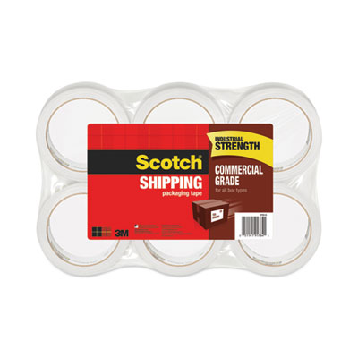 3750 Commercial Grade Packaging Tape, 3" Core, 1.88" X 54.6