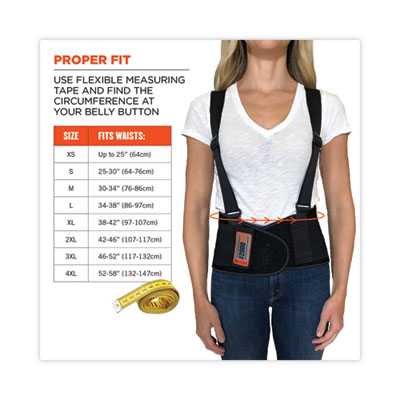 ProFlex 2000SF High-Performance Spandex Back Support Brace,