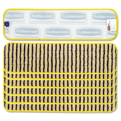 Microfiber Scrubber Pad, Vertical Polyprolene Stripes, 18",