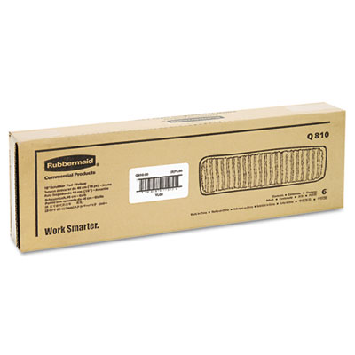 Microfiber Scrubber Pad, Vertical Polyprolene Stripes, 18",