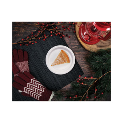 Bare Eco-Forward Clay-Coated Paper Dinnerware, ProPlanet Sea
