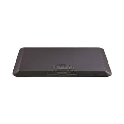 Anti-Fatigue Mat, Rectangular, Black Textured Surface, 20" x