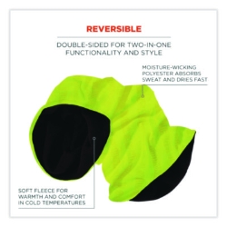 N-Ferno 6491 Reversible Thermal Fleece + Poly Multi-Band, On