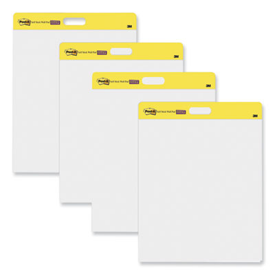 Self-Stick Wall Pad, Unruled, (20) White 20 x 23 Sheets, 4/C