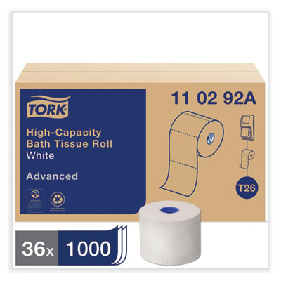 Advanced High Capacity Bath Tissue, Septic Safe, 2-Ply, Whit