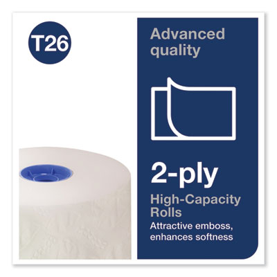Advanced High Capacity Bath Tissue, Septic Safe, 2-Ply, Whit