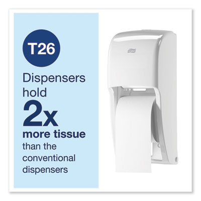Advanced High Capacity Bath Tissue, Septic Safe, 2-Ply, Whit