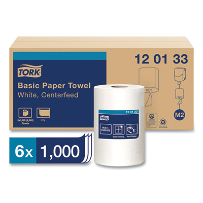 Advanced Centerfeed Hand Towel, 1-Ply, 8.25 x 11.8, White, 1