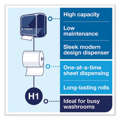Elevation Matic Hand Towel Roll Dispenser, 13.2 X 8.1 X 14.6