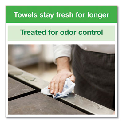 Small Pack Foodservice Cloth, 1-Ply, 11.75 x 14.75, Unscente