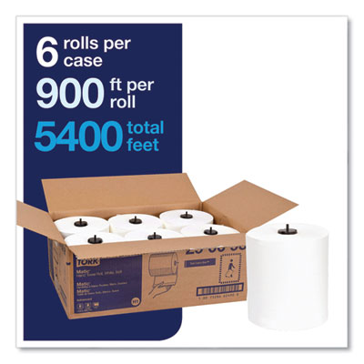 Advanced Matic Hand Towel Roll, 1-Ply, 7.7" x 900 ft, White,