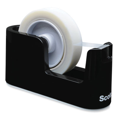 Heavy Duty Weighted Desktop Tape Dispenser with One Roll of 
