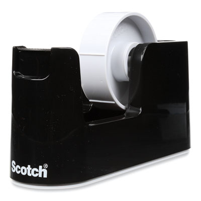 Heavy Duty Weighted Desktop Tape Dispenser with One Roll of