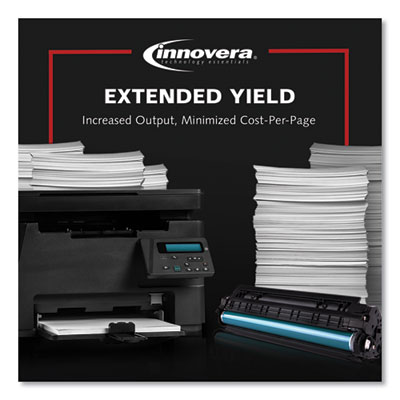 Remanufactured Black Extended-Yield Toner, Replacement for 8
