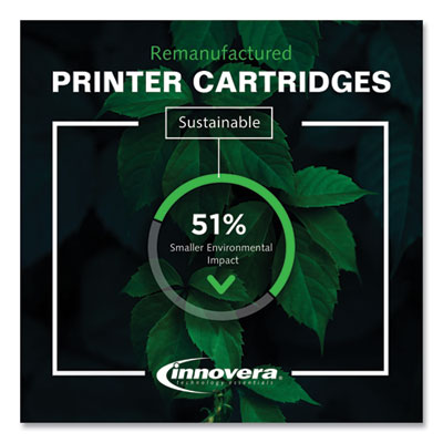 Remanufactured Black Extra High-Yield Toner, Replacement for
