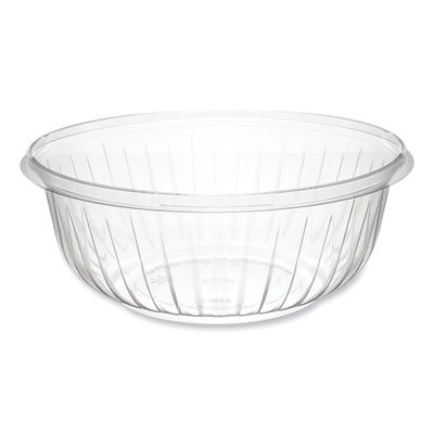 PresentaBowls Clear Bowls, 32 oz, Plastic, 63/Bag, 4 Bags/Ca