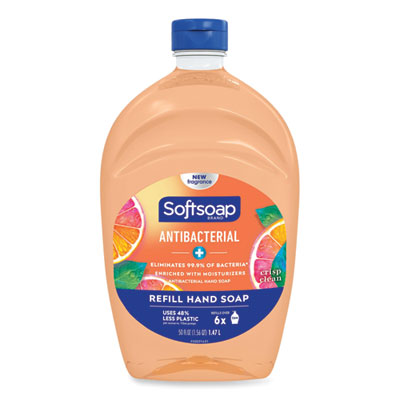 Antibacterial Liquid Hand Soap Refill, Fresh Scent, 50 oz, O