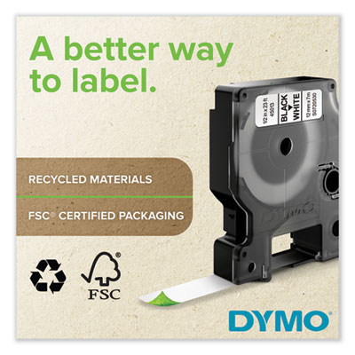 D1 High-Performance Polyester Removable Label Tape, 0.75" X