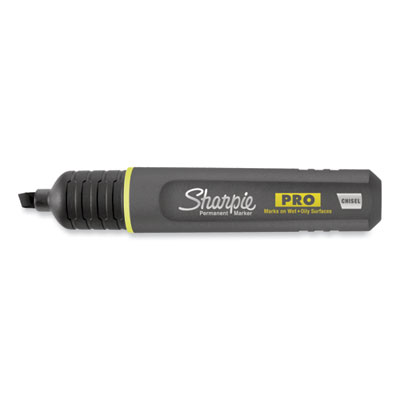 Pro Permanent Marker, Broad Chisel-Tip, Black, Dozen
