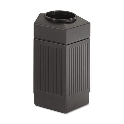 Canmeleon Indoor/Outdoor Pentagon Receptacle, 30 gal, Polyet
