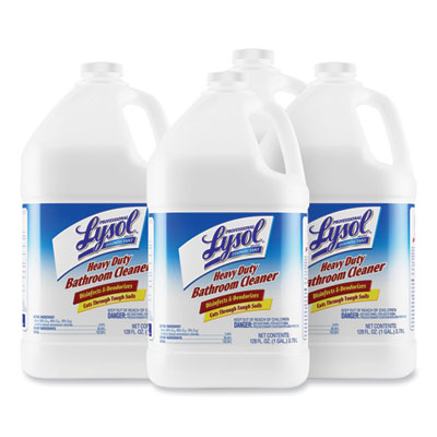 Disinfectant Heavy-Duty Bathroom Cleaner Concentrate, Fresh 