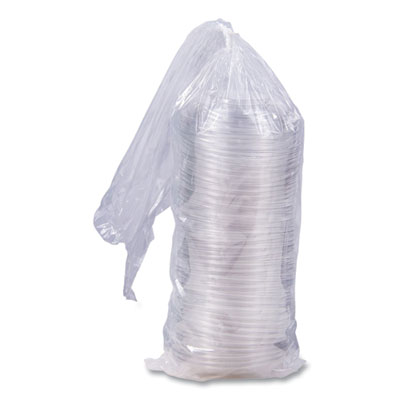 PresentaBowls Lids, Clear, Fits 24 oz to 64 oz Bowls, 7.3" D
