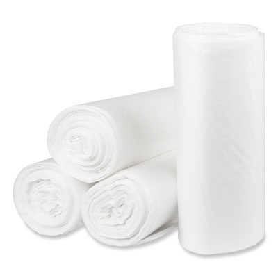 Eco Strong Plus Can Liners, 60 gal, 16 mic, 38" x 58", Natur