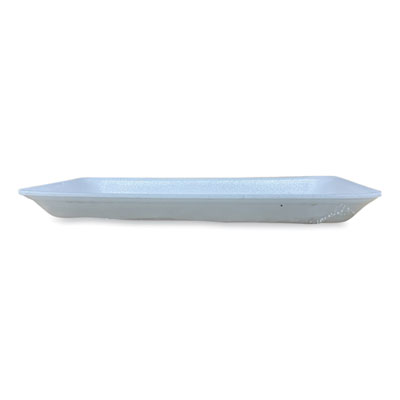 Meat Trays, #15P, 14.44 x 7.88 x 1.37, White, Foam, 200/Cart