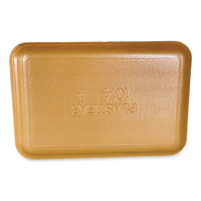 Meat Trays, 13.81 x 9.25 x 2.7, Yellow, Foam, 100/Carton