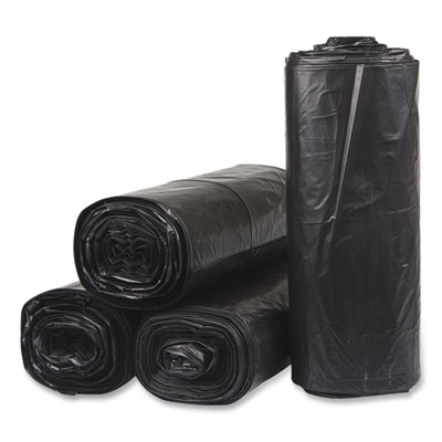 Low-Density Commercial Can Liners, 60 gal, 1.5 mil, 38" x 58