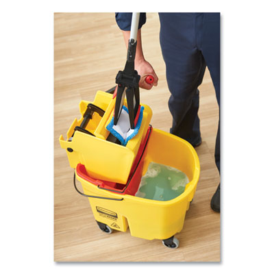 Wavebrake 2.0 Bucket/wringer Combos, Side-Press, 35 Qt, Plas