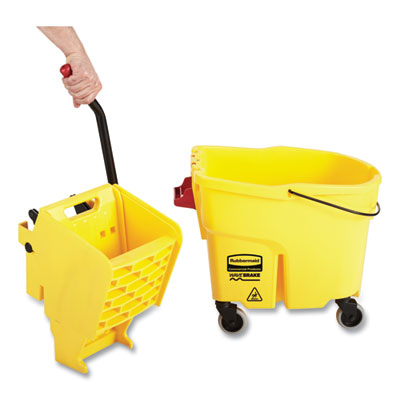 Wavebrake 2.0 Bucket/wringer Combos, Side-Press, 44 Qt, Plas