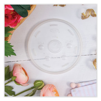 Lids for Foam Cups and Containers, Fits 32 oz/44 oz/60 oz Ho