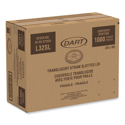 Lids for Foam Cups and Containers, Fits 32 oz/44 oz/60 oz Ho
