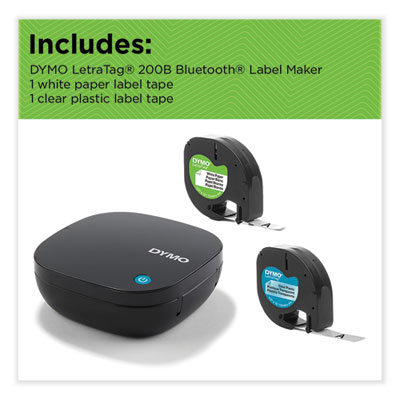 LetraTag 200B Portable Thermal Bluetooth Label Maker, 1.77 x