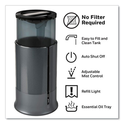 Filter Free Ultrasonic Cool Mist Humidifier, 1.25 gal Tank C