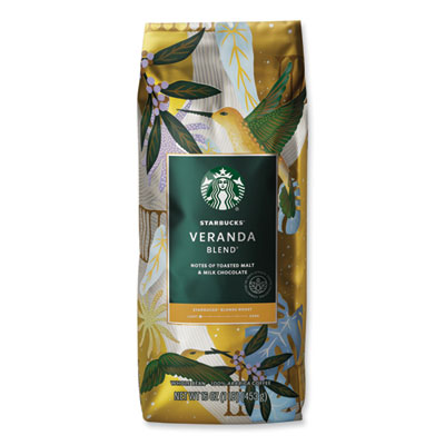 Veranda Blend Coffee, Whole Bean, 1 lb Bag, 6 Bags/Carton