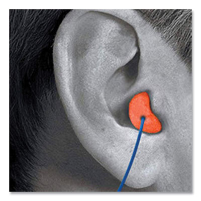 X-TREME Corded Disposable Earplugs, Corded, 32 dB NRR, One S