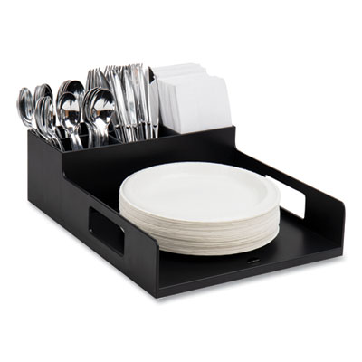 Network Collection Utensil, Napkin and Plate Countertop Orga