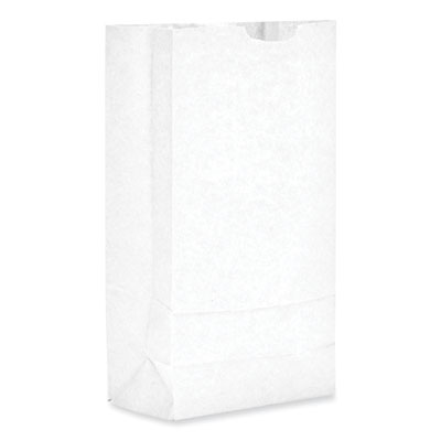 Grocery Paper Bags, 10# Size, 35# Basis Weight, 7" x 4.38" x